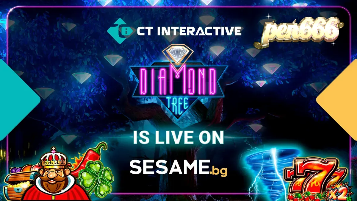 Tampilan antarmuka permainan slot CT Interactive dengan elemen jackpot