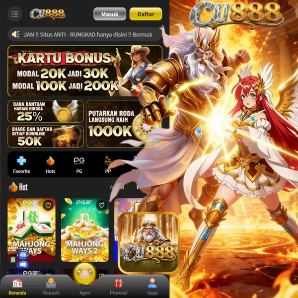 CU888 Slot Anti Rungkad Indonesia